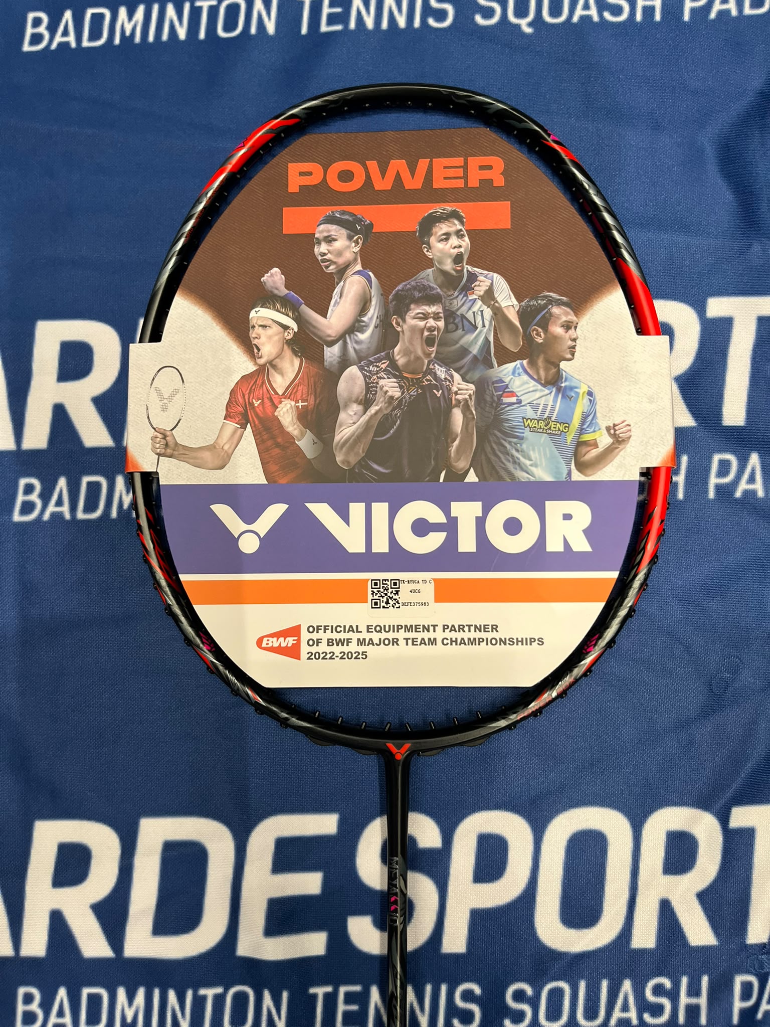 Raquette Victor Thruster Ryuga metallic